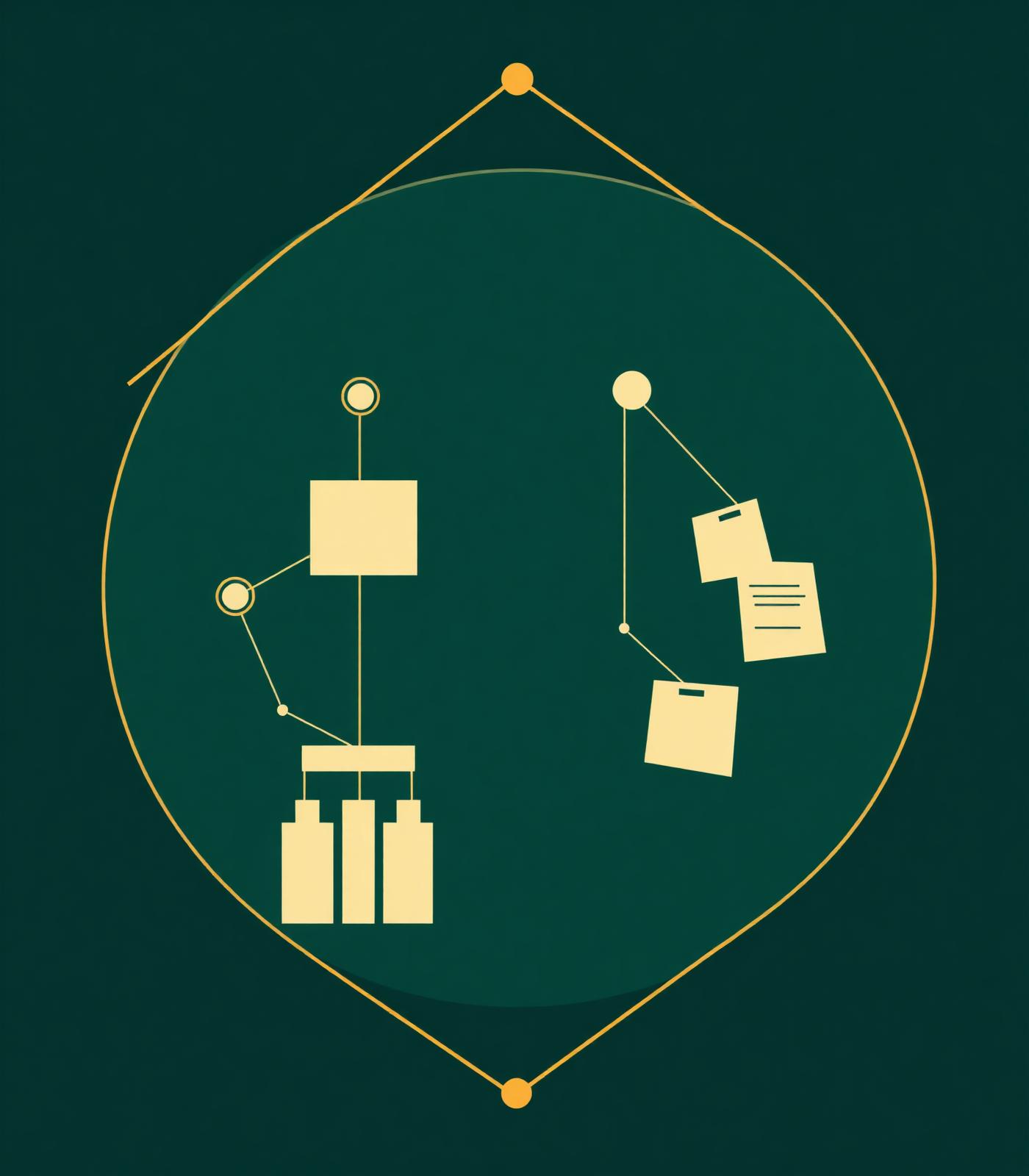 Illustration representing agile delivery, PI planning and cross-functional collaboration